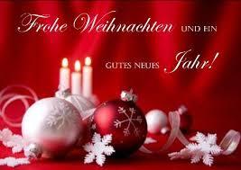 Frohe Weihnachten und ein glückliches,erfolgreiches neues Jahr